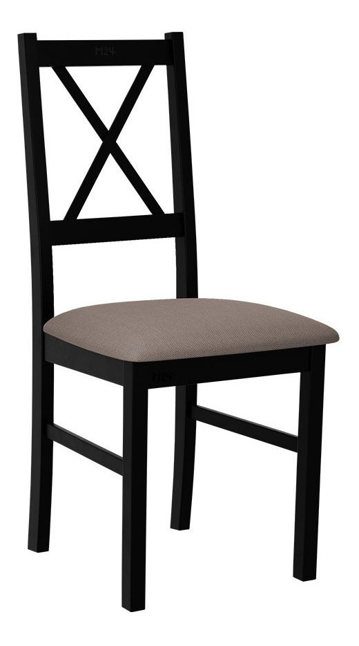 Jídelní židle Zafir X (černá + taupe)