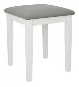 Taburetka Merasota III (bílá + šedá) *výprodej
