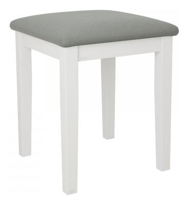 Taburetka Merasota III (bílá + šedá) *výprodej