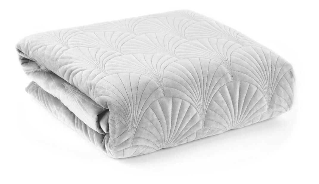 Přehoz na postel 210x170 cm RIA (bílá)