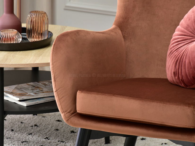 Křeslo Léto (měděná + buk)