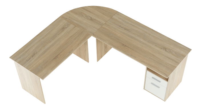 Rohový PC stolek Maurus MA11