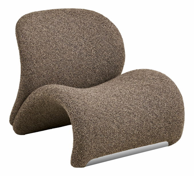 Křeslo Siselia (hnědá)