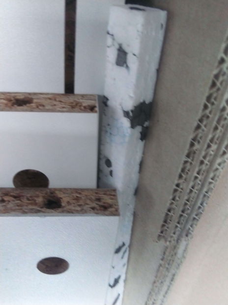 Obývací stěna Ramon I (bílá + lesk černý) (s osvětlením) *bazar