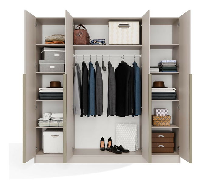 Šatní skříň Servirle 2 (kašmír)