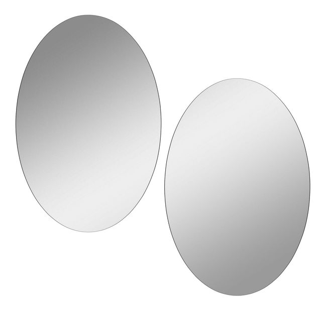 Sada 2ks. zrcadel Lesese 1 (stříbrná)