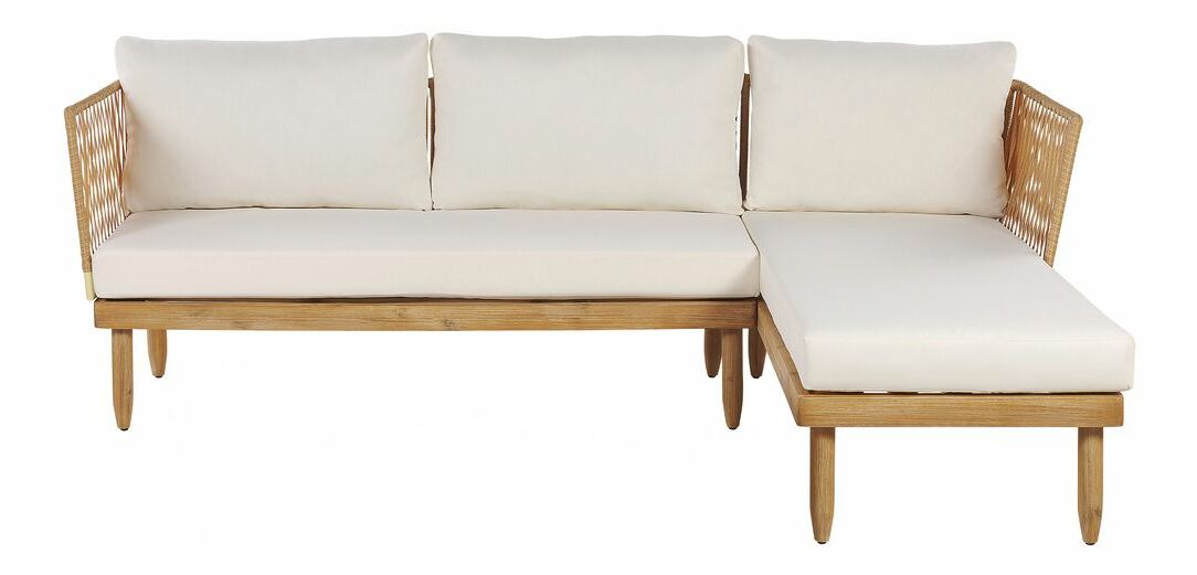 Zahradní set CORMA (krémová) (pro 5 osob)