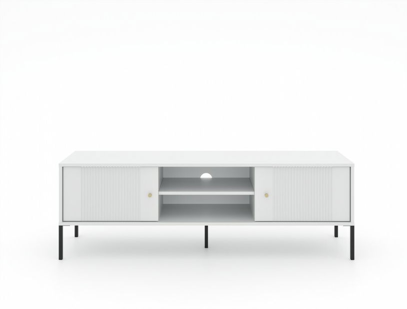 TV stolek/skříňka Isae TV (bílá + černá)