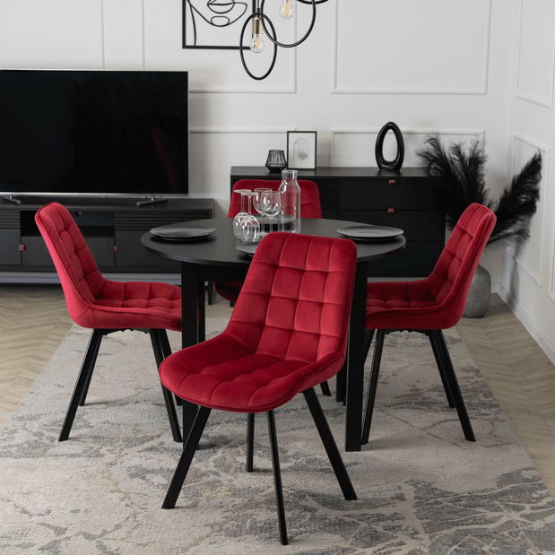 Jídelní židle Roprodocun (bordó)