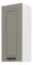 Horní kuchyňská skříňka Lucid 40 G 90 1F (claygrey + bílá)