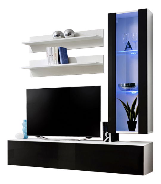 Obývací stěna Ferryhill 23 WS FY H2 (s osvětlením)