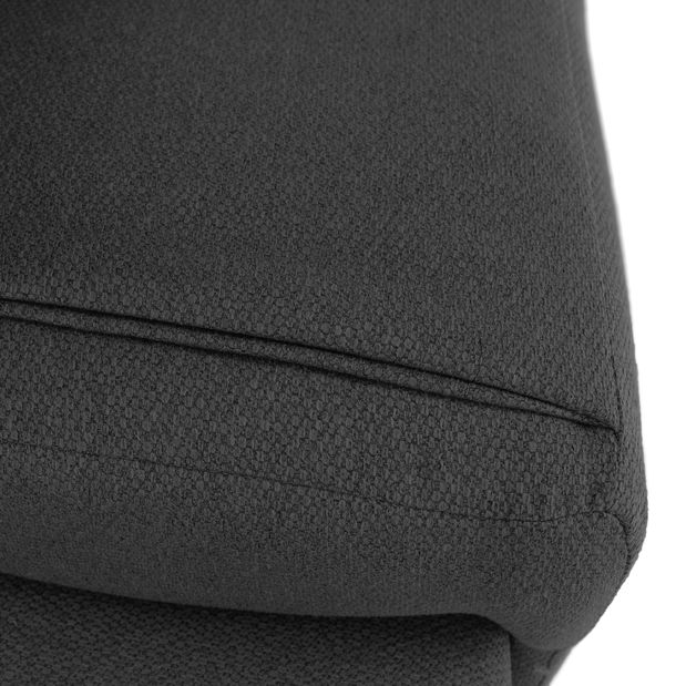 Rohová sedačka Davan (tmavě šedá) (L)