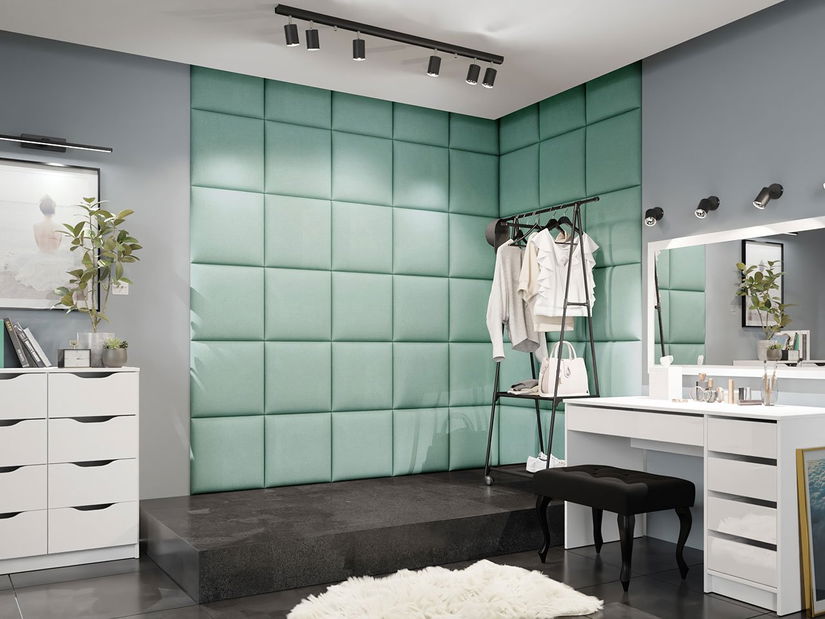 Čalouněný stěnový panel Pazara 42x42 (manila 11)