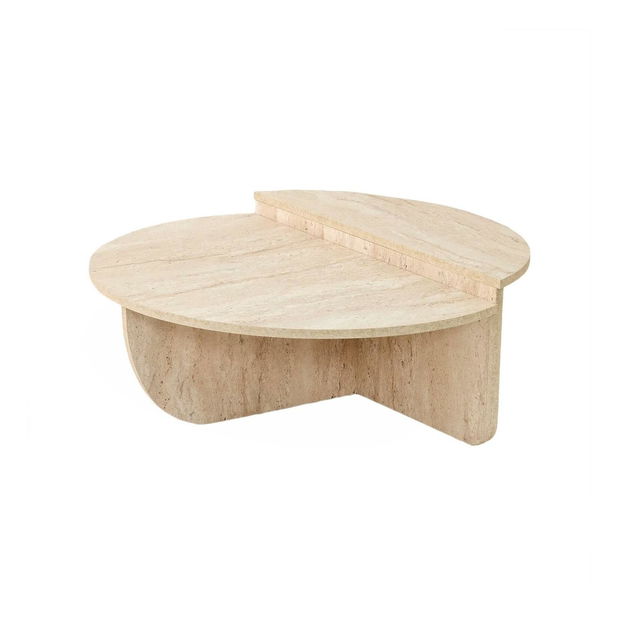 Konferenční stolek Podi (travertin)