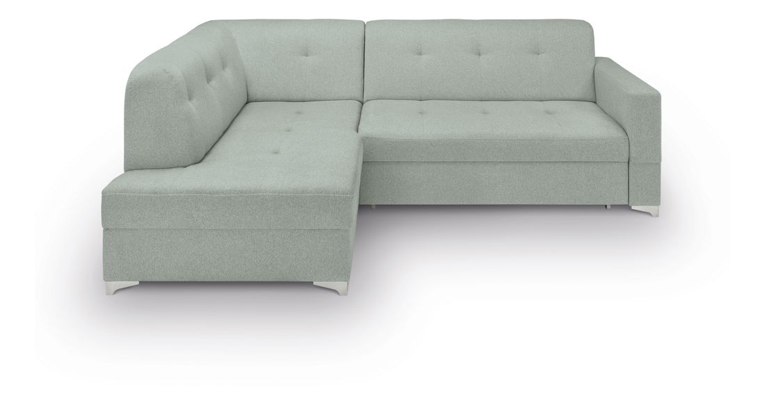 Rohová sedací souprava BRW Savino 2F.RECBK (zelená) (L)