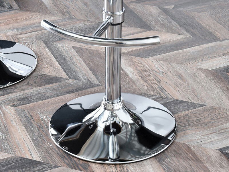 Židle Honolulu (oříšková + chromová)