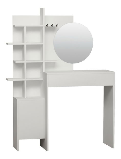 Toaletní stolek Molly (Bílá)