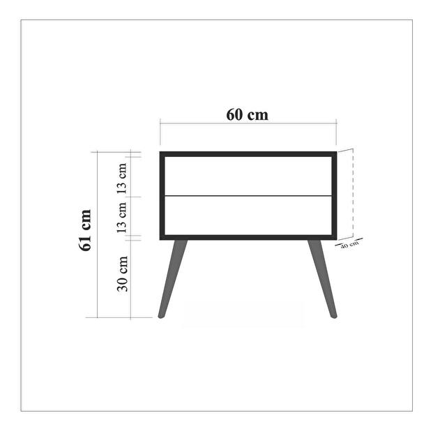 Noční stolek Sopatu 13 (dub sonoma)