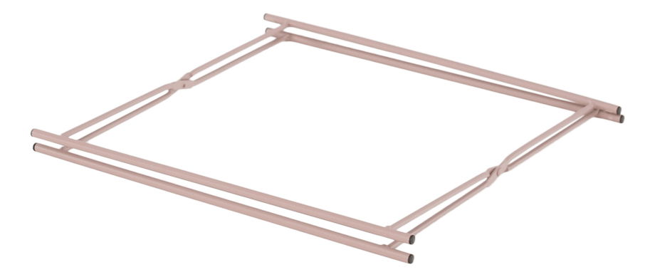 Příruční stolek TReno (růžová)