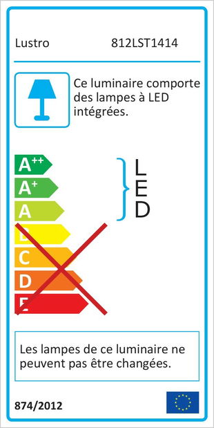 Nástěnné svítidlo Kun 13350