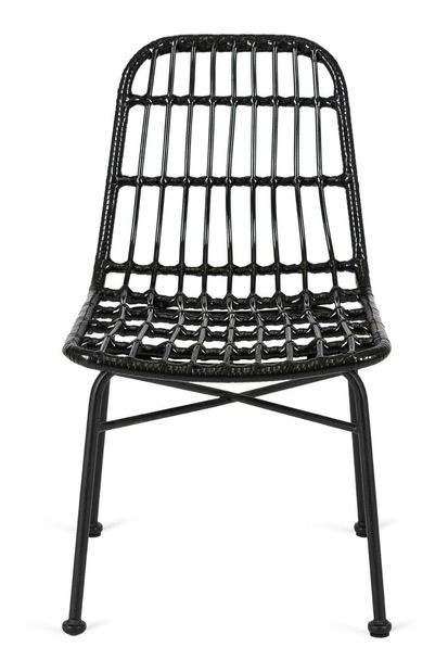 Zahradní set Fabricaria (černá) (pro 4 osoby)