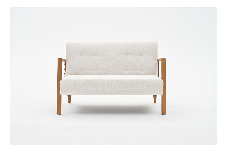 Pohovka dvousedačka Kramer (krémová)