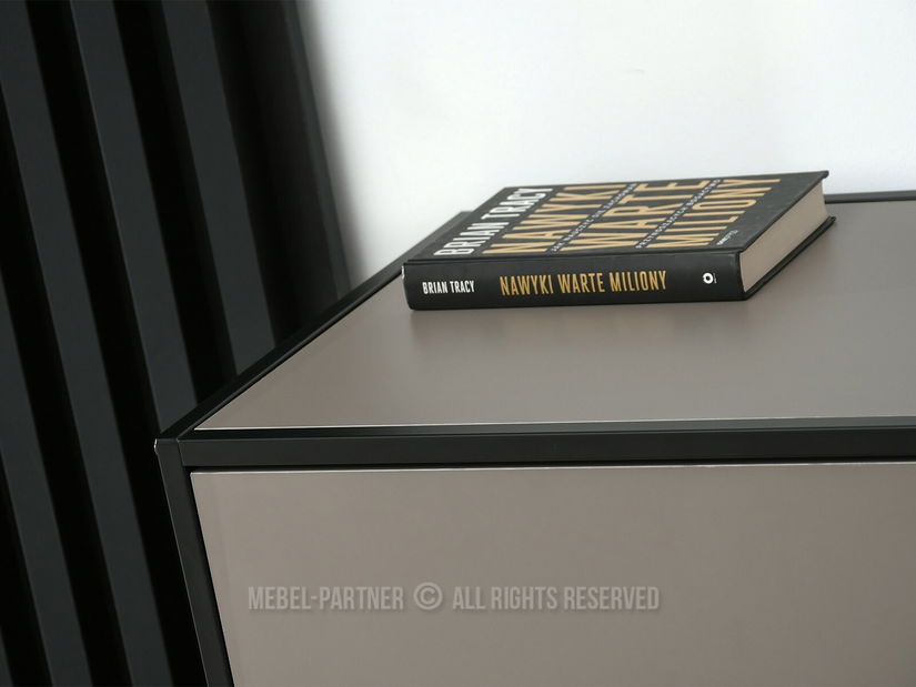 Komoda Soren Kom (béžová + černá)