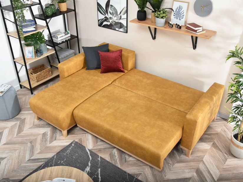 Rohová sedačka Salida (dub)