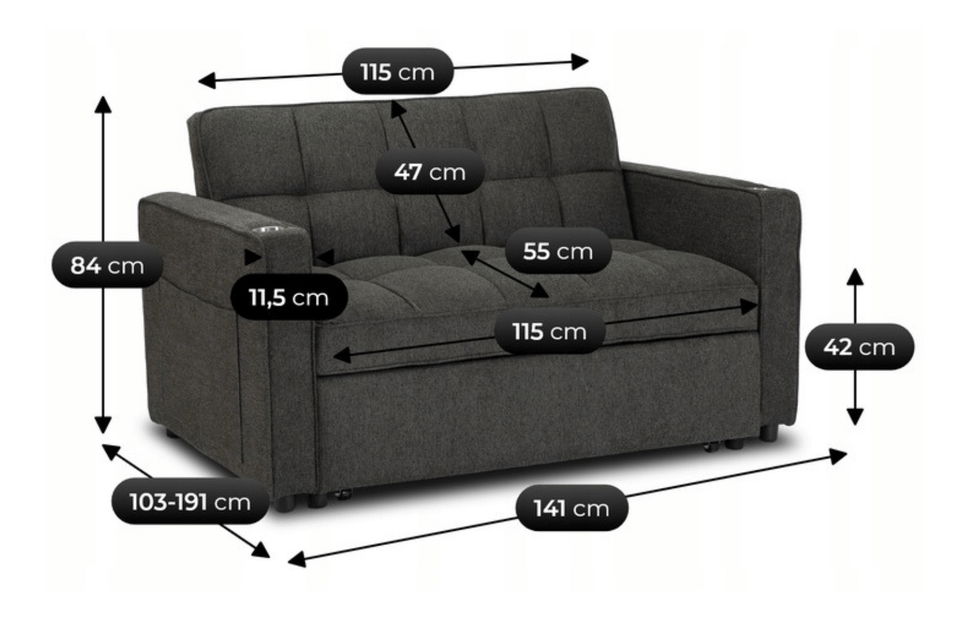  Křeslo Asterio (béžová)