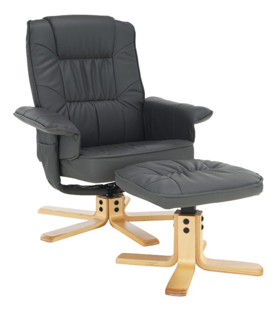 Relaxační křeslo Sem (tmavě šedá)