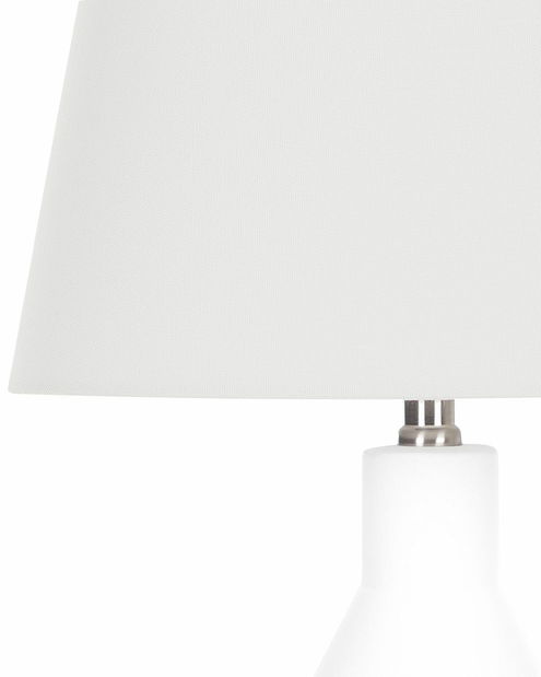 Stolní lampa Lamza (bílá)