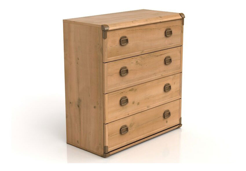 Komoda BRW INDIANA JKOM 4S/80 (Borovice antická)