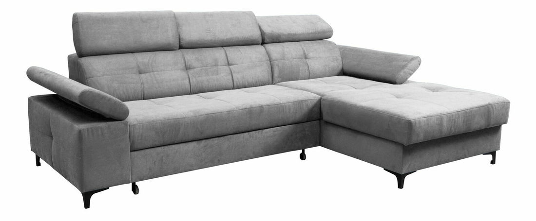 Rohová sedačka Nicholle (světle šedá) (P)