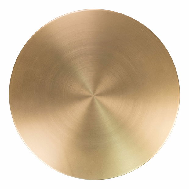 Příruční stolek Lranina 2 (mosazná + mramor)