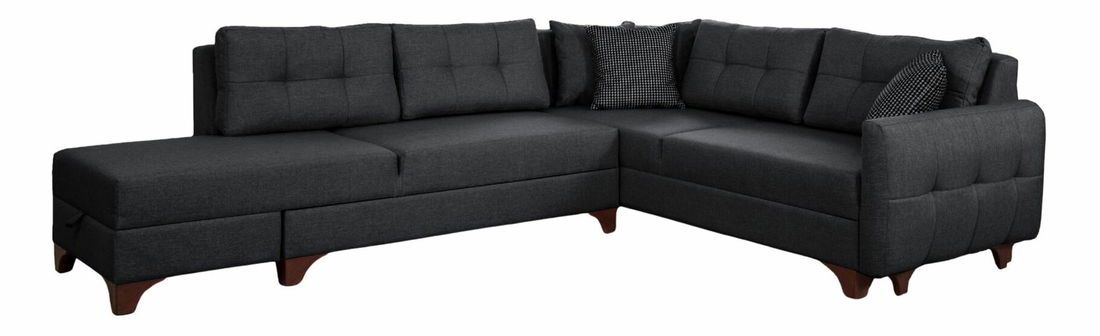 Rohová sedačka Clof (krémová) (L)