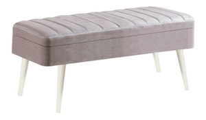 Lavice Vlasta 4 (bílá + šedá)