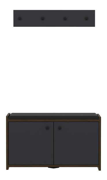 Předsíňová sestava Zorro (antracit)