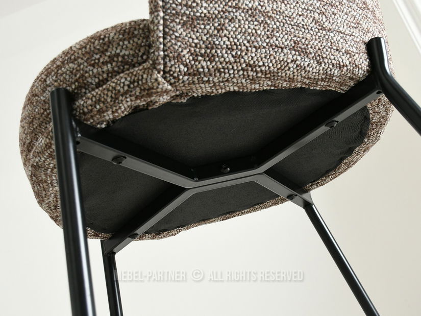 Židle Marine (hnědá + černá)