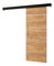 Posuvné dveře 80 cm Slavdro 4 (craft gold + matná černá)