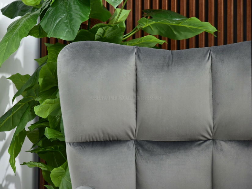 Křeslo Kikino (tmavě šedá + černá)