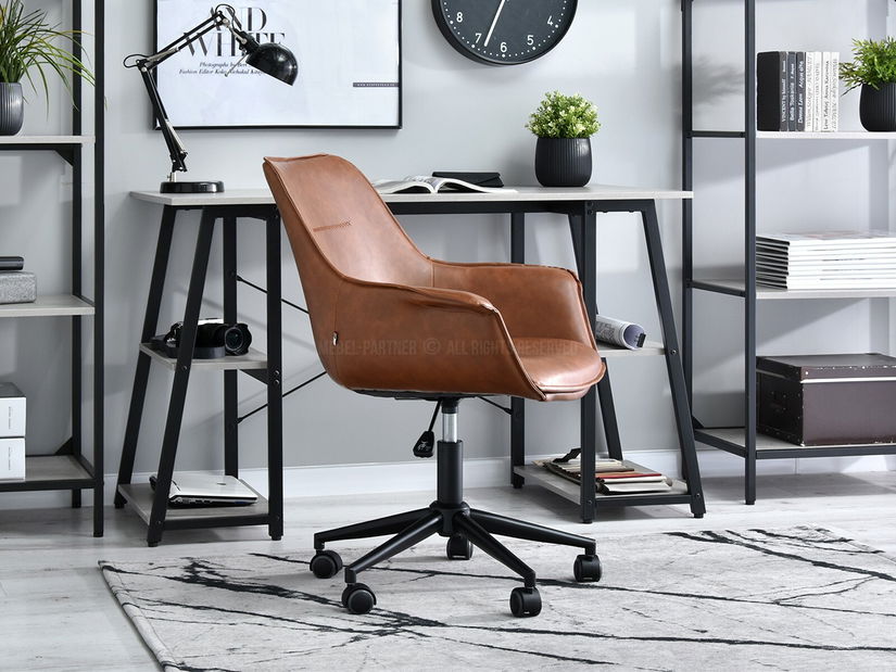 Židle Omaro (hnědá + černá)