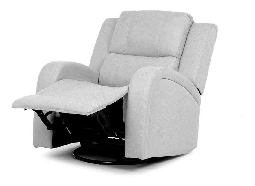 Polohovací křeslo Triple (stříbrná)