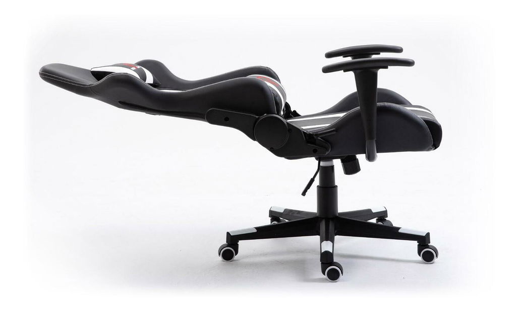 Kancelářská/herní židle Farhana (černá + bílá)