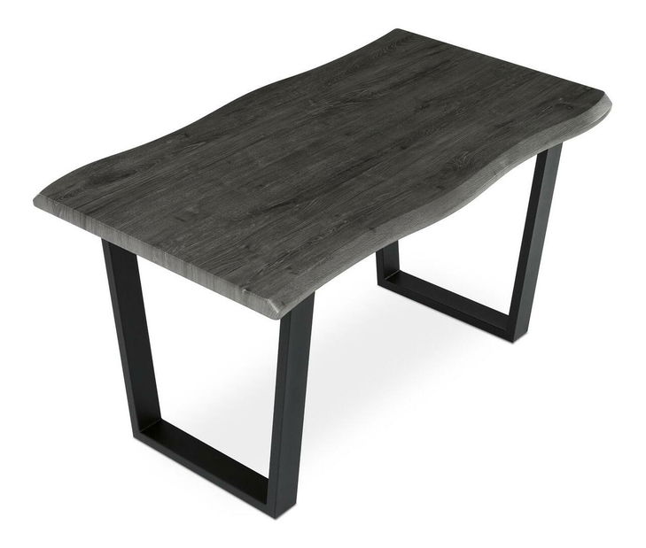 Jídelní stůl Hombros 1 (dub šedý) (pro 4 osoby)