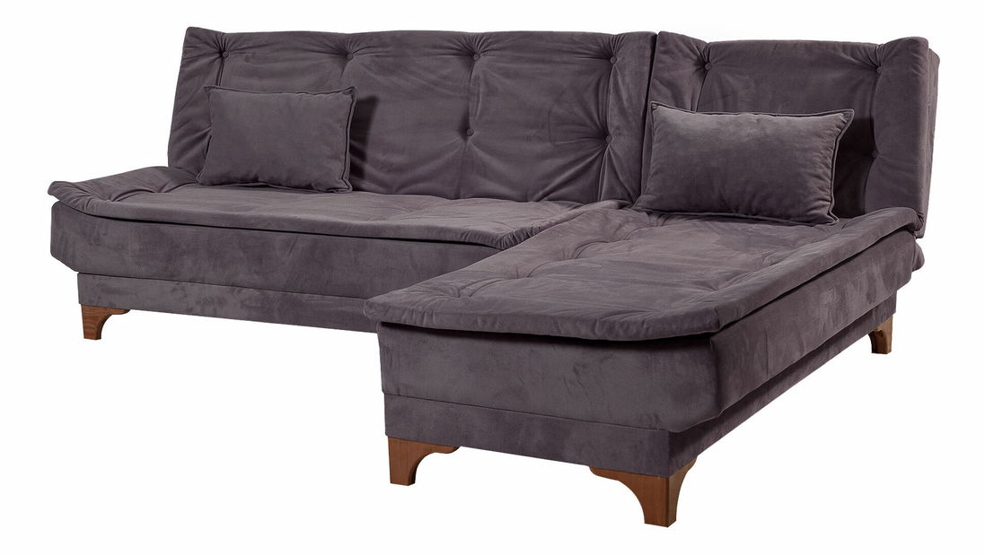 Rohová sedačka Klaudi C (P) (Antracit)