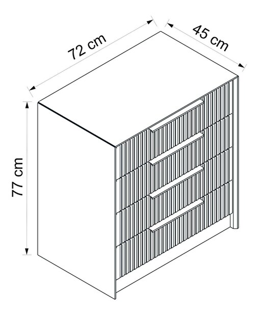 Komoda Katty (Kamenná)