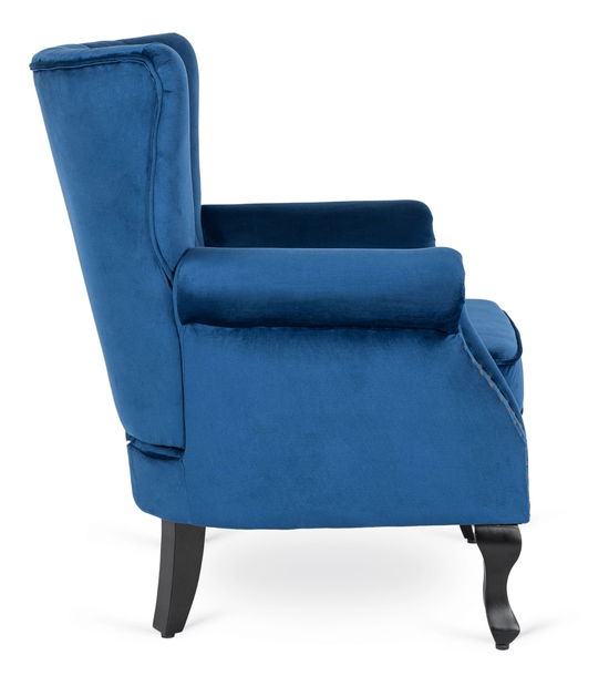  Křeslo Malik (tmavě modrá)