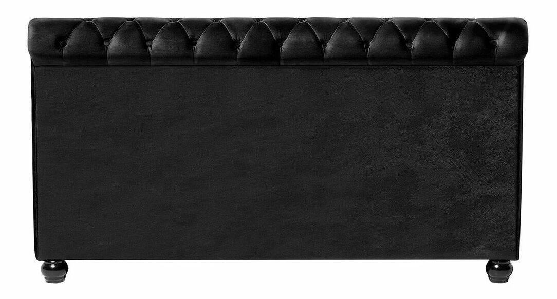 Manželská postel 180 cm ARCHON (s roštem) (černá)