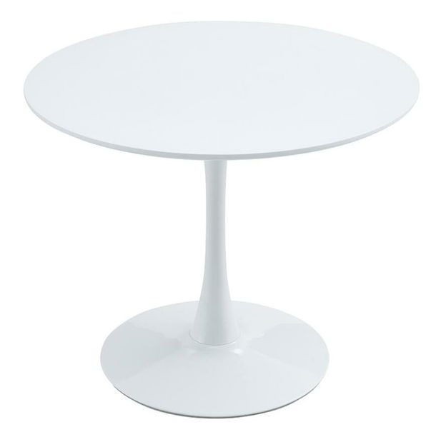 Jídelní stůl Roventona 2 (bílá matná) (pro 2 osoby)