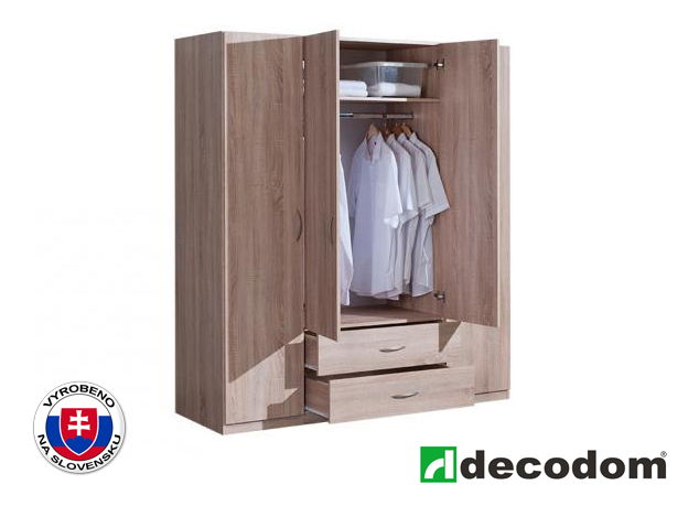 Šatní skříň Decodom Trio 4DVZAS